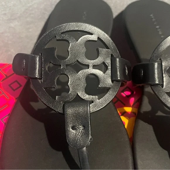 Tory Burch Women’s Miller Sandals Black Size 7 US - Picture 2 of 16